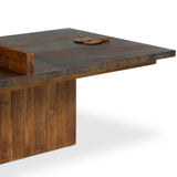 Outdoor Ping Pong Table, Rust Aluminum by Four Hands