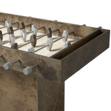 Outdoor Foosball Table, Oxidized Aluminum by Four Hands