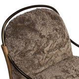 Demi Chair, Taupe Shearling by Amber Lewis x Four Hands