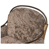 Demi Chaise Lounge, Taupe Shearling by Four Hands — DET_1