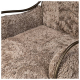 Demi Chaise Lounge, Taupe Shearling by Four Hands — DET_1