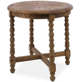 Samuelle End Table, Distressed Natural-Furniture - Accent Tables-High Fashion Home