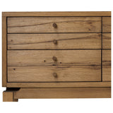 Bergstrom Media Console, Warm Natural Oak Veneer by Four Hands — DET_1