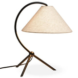 Emile Table Lamp, Matte Black