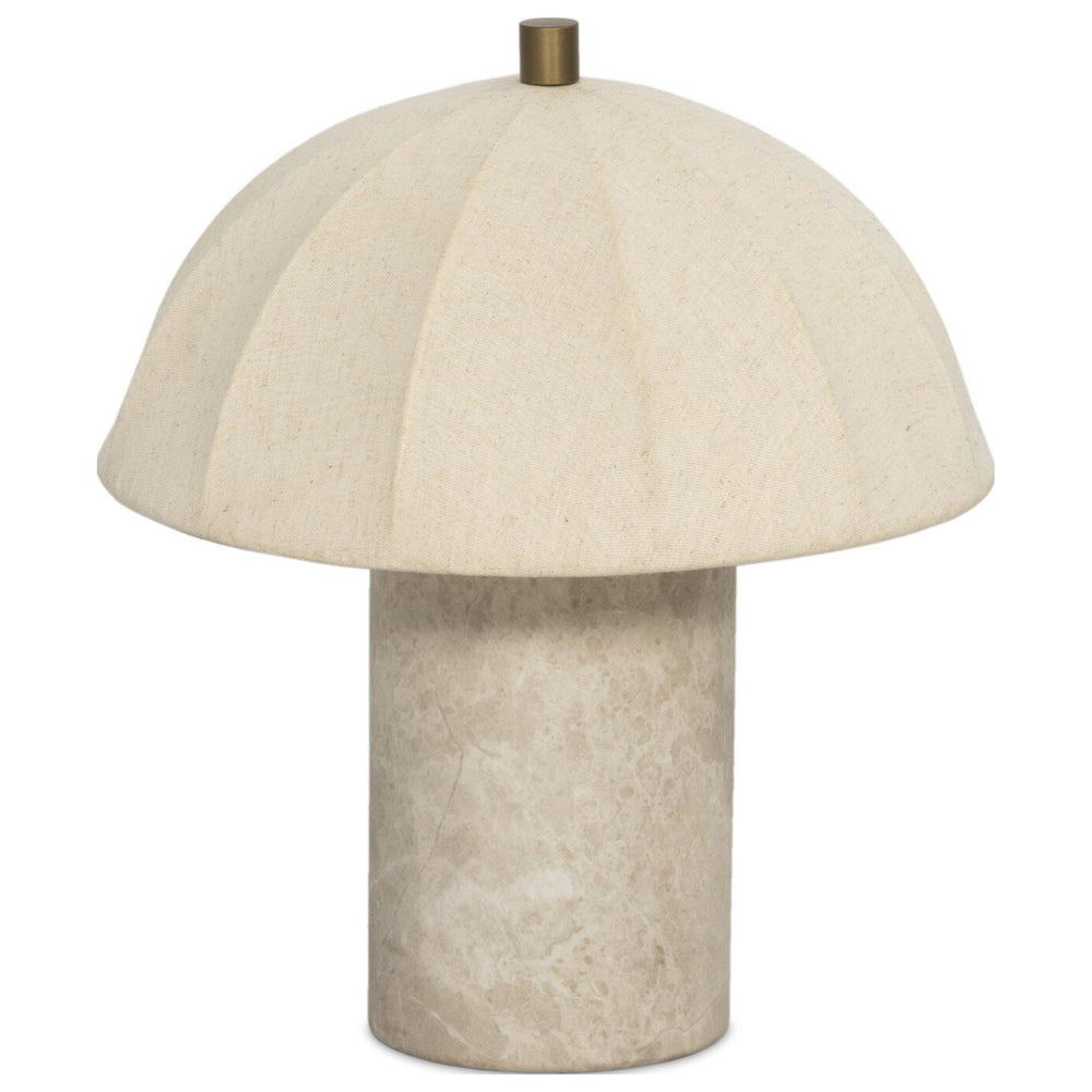 Clover Table Lamp, Taupe Marble by Four Hands — PRM_1