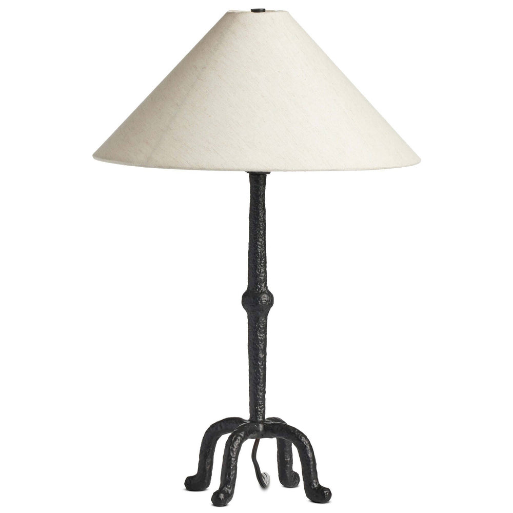 Neville Table Lamp, Matte Black-Lighting-High Fashion Home