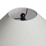 Sienna Table Lamp, Smoked Glass