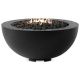 Bronson Outdoor Natural Gas Fire Table, Textured Ebony by Four Hands — PRM_2
