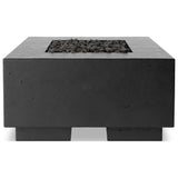 Kenton Outdoor Natural Gas Fire Table, Textured Ebony by Four Hands — SID_1