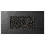 Kenton Outdoor Natural Gas Fire Table, Textured Ebony by Four Hands — TOP_1
