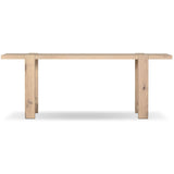 Matei Console Table, Bleached Oak by Four Hands