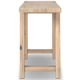 Matei Console Table, Bleached Oak by Four Hands