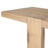 Matei Console Table, Bleached Oak by Four Hands