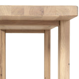 Matei Console Table, Bleached Oak by Four Hands