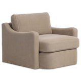 Aurelia Swivel Chair, Broadway Canvas by Amber Lewis x Four Hands