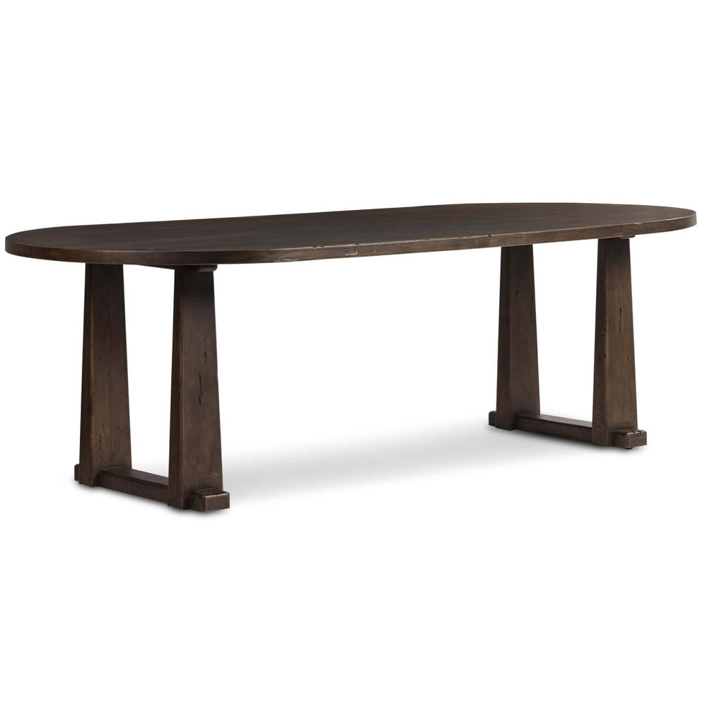 Ayla Dining Table, Aged Pine by Amber Lewis x Four Hands-Furniture - Dining-High Fashion Home