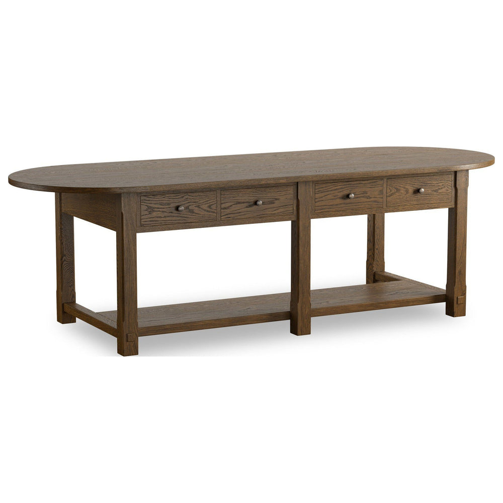Elise Kitchen Island, Spiced Oak Veneer by Amber Lewis x Four Hands — PRM_1