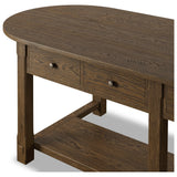 Elise Kitchen Island, Spiced Oak Veneer by Amber Lewis x Four Hands — DET_1