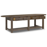 Elise Kitchen Island, Spiced Oak Veneer by Amber Lewis x Four Hands — OPN_1