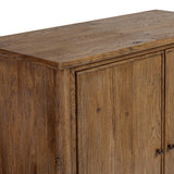 Bari Bar Cabinet, Weathered Oak by Amber Lewis x Four Hands