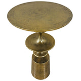 Flight Accent Table, Brass