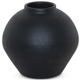 Bosa Vessel, Aged Black Terracotta by Amber Lewis x Four Hands — PRM_1