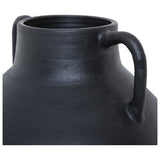 Atrani Vessel, Aged Black Terracotta by Amber Lewis x Four Hands — DET_1