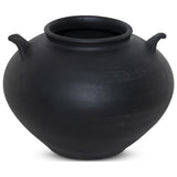 Civita Vessel, Aged Black Terracotta by Amber Lewis x Four Hands — FRT_1