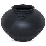 Civita Vessel, Aged Black Terracotta by Amber Lewis x Four Hands — SID_1