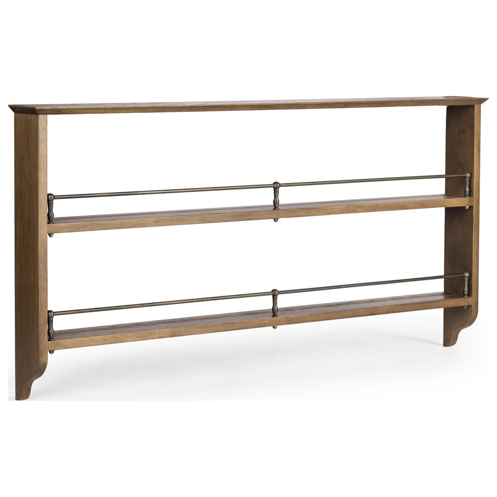 Faria Plate Rack, Tan Oak by Amber Lewis x Four Hands — PRM_1