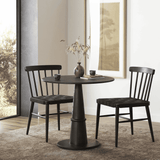 Goetz Bistro Table, Brown Oak