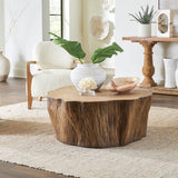 Woods Edge Coffee Table, Sierra-Furniture - Accent Tables-High Fashion Home