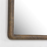 Patz Mantel Mirror, Antiqued Brass by Amber Lewis x Four Hands-Accessories-High Fashion Home