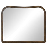 Patz Mantel Mirror, Antiqued Brass by Amber Lewis x Four Hands-Accessories-High Fashion Home
