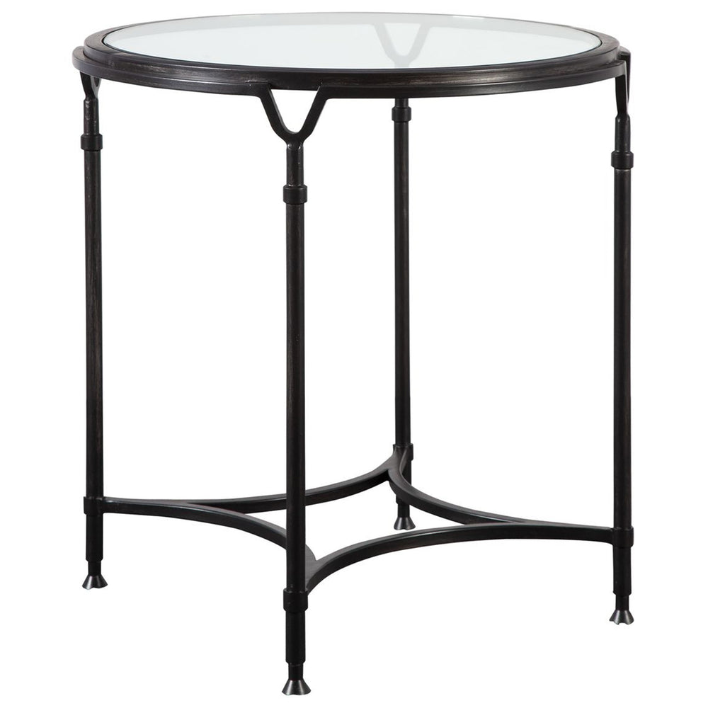 Samson Side Table, Aged Black