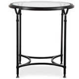 Samson Side Table, Aged Black