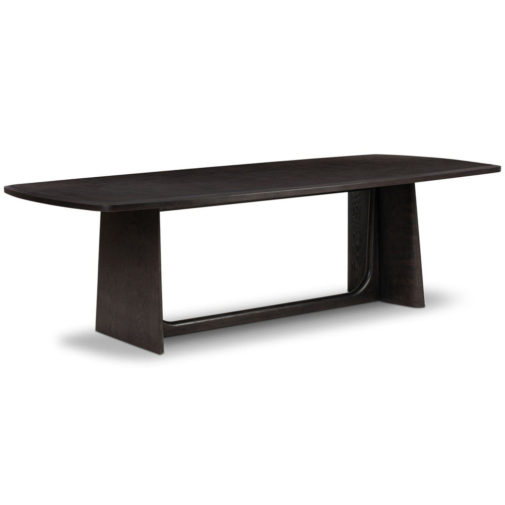 Hera Dining Table, Dark Tamo Ash by Four Hands