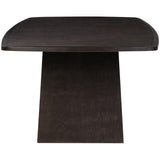 Hera Dining Table, Dark Tamo Ash by Four Hands
