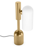 Odyssey Table Lamp, Burnished Brass-Lighting-High Fashion Home