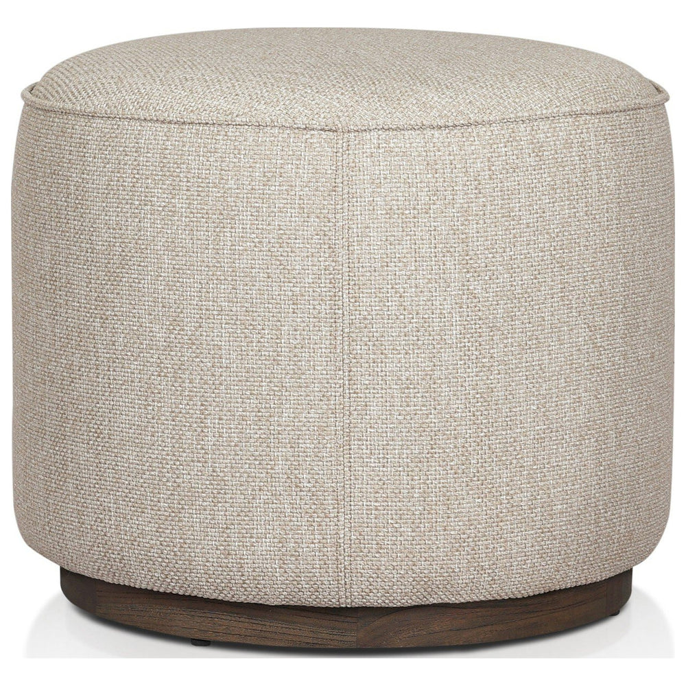 Sinclair Outdoor Ottoman, Ramiro Ecru by Four Hands — PRM_1