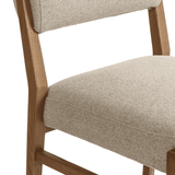 Navid Dining Chair, Weslie Flax, Set of 2