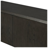 Orwin Wide Bookshelf, Smoked Black Oak by Four Hands — DET_1