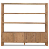 Orwin Wide Bookshelf, Worn Oak by Four Hands — FRT_1