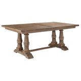 Stratford Rectangle Dining Table, Reclaimed Natural
