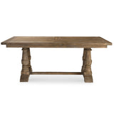 Stratford Rectangle Dining Table, Reclaimed Natural