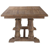 Stratford Rectangle Dining Table, Reclaimed Natural