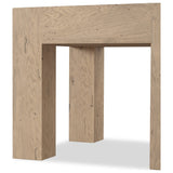 Abaso End Table, Whitewash Rustic by Four Hands — DET_2