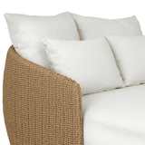 Maven Outdoor Double Chaise, Faux Hyacinth by Four Hands