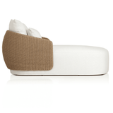 Maven Outdoor Double Chaise, Faux Hyacinth by Four Hands