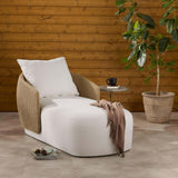 Maven Outdoor Chaise, Alessi Linen by Four Hands